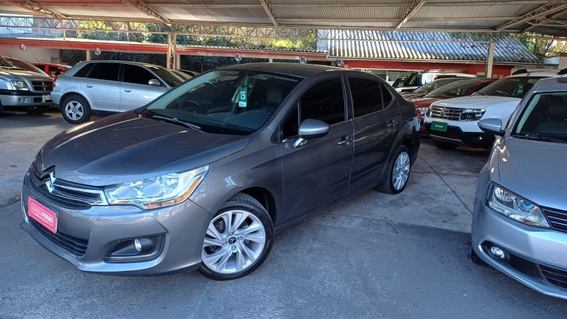 C4 LOUNGE 1.6 TENDANCE 16V TURBO GASOLINA 4P AUTOMÁTICO - 2015 - CAXIAS DO SUL