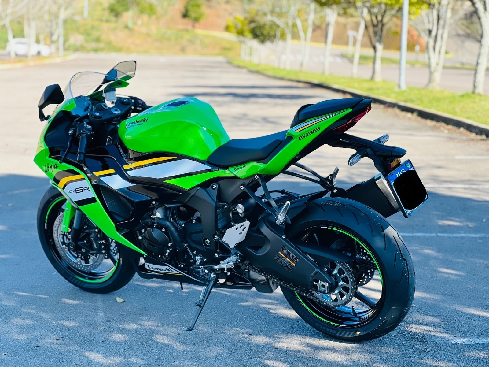 KAWASAKI - NINJA ZX-6R 636 - 2025/2025 - Verde - R$ 77.190,00