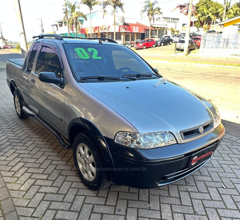 STRADA 1.5 MPI WORKING CE 8V GASOLINA 2P MANUAL - 2002 - PAROBé