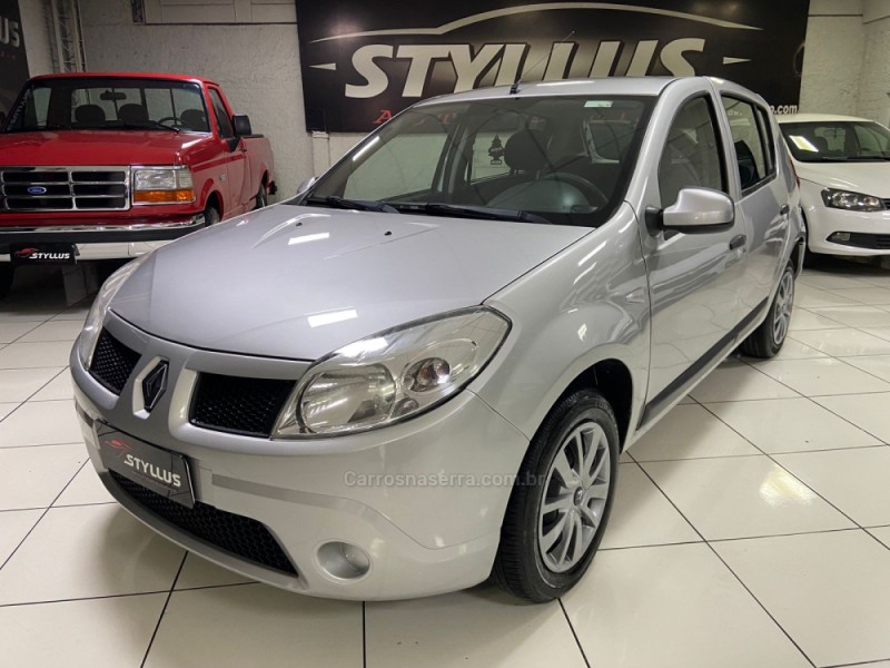 sandero 1.6 expression 8v flex 4p manual 2011 estancia velha