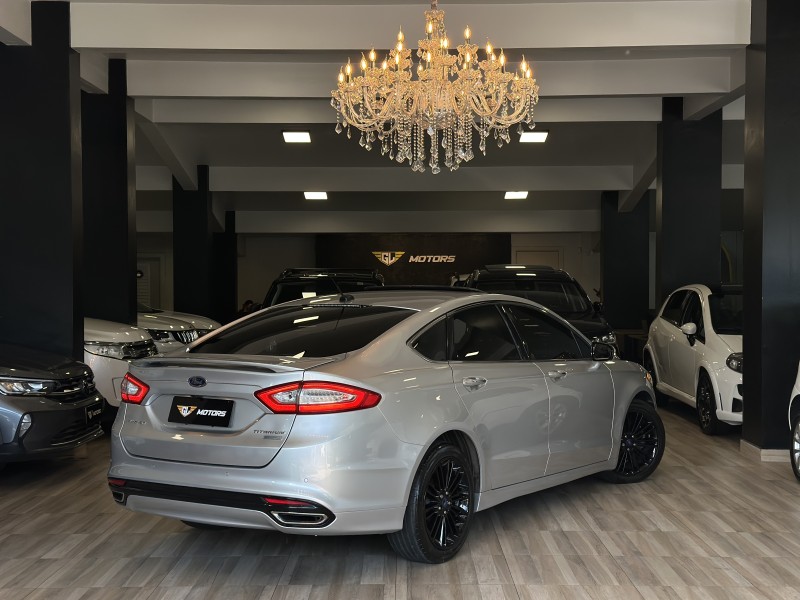 FUSION 2.0 TITANIUM GTDI ECOBOOST FWD GASOLINA 4P AUTOMÁTICO - 2014 - CAXIAS DO SUL