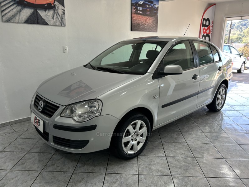 polo 1.6 mi comfortline 8v flex 4p manual 2008 nova prata