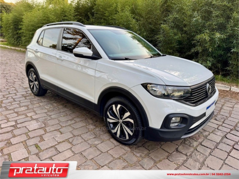 T-CROSS 1.0 TSI 12V FLEX 4P AUTOMÁTICO - 2021 - NOVA PRATA