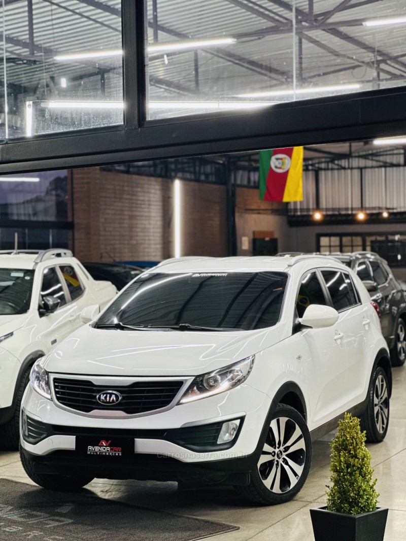 sportage 2.0 lx 4x2 16v flex 4p automatico 2013 canela