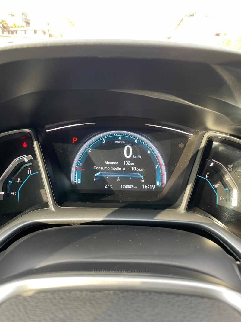 CIVIC 1.5 16V TOURING TURBO GASOLINA 4P AUTOMÁTICO - 2017 - CAXIAS DO SUL