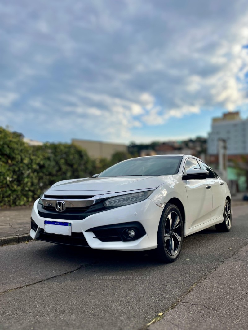 CIVIC 1.5 16V TOURING TURBO GASOLINA 4P AUTOMÁTICO - 2017 - CAXIAS DO SUL