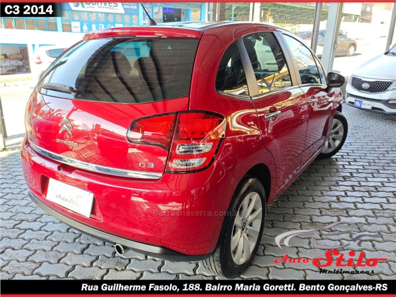 C3 1.6 EXCLUSIVE 16V FLEX 4P MANUAL - 2014 - BENTO GONçALVES