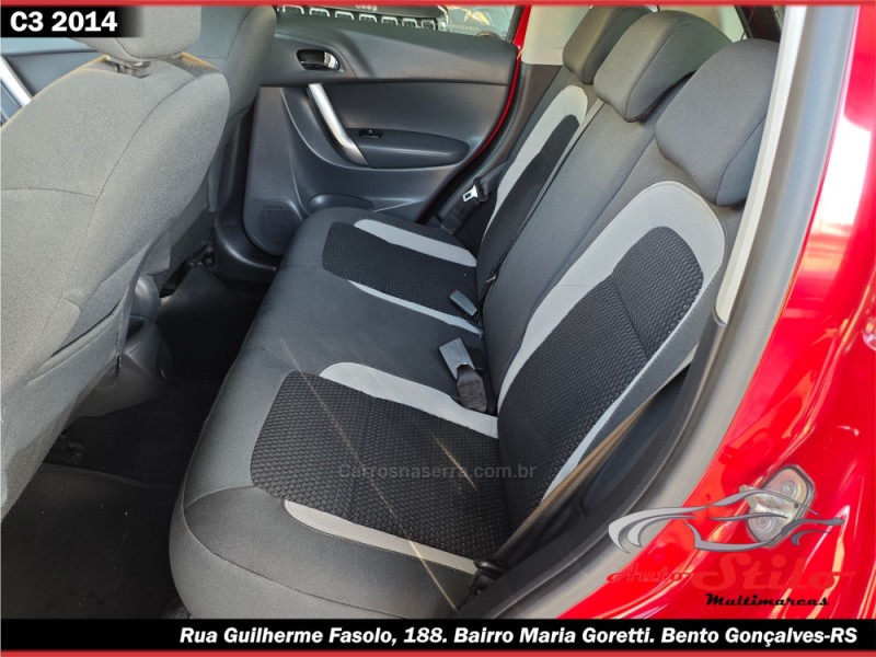 C3 1.6 EXCLUSIVE 16V FLEX 4P MANUAL - 2014 - BENTO GONçALVES