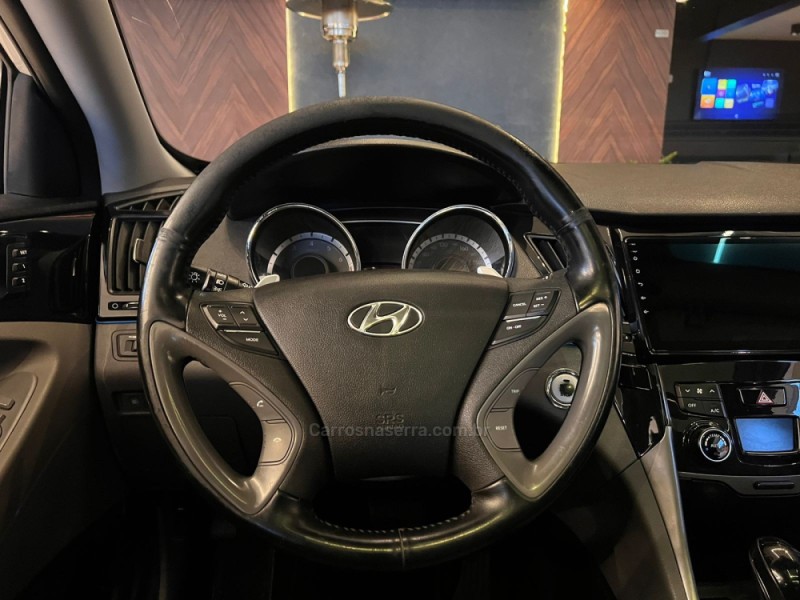 SONATA 2.4 MPFI I4 16V 182CV GASOLINA 4P AUTOMÁTICO - 2013 - CAMPO BOM