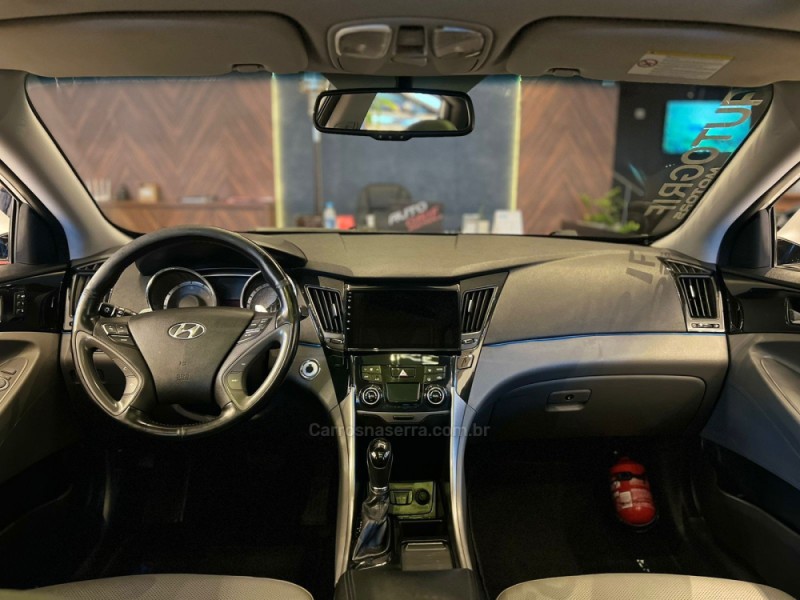 SONATA 2.4 MPFI I4 16V 182CV GASOLINA 4P AUTOMÁTICO - 2013 - CAMPO BOM