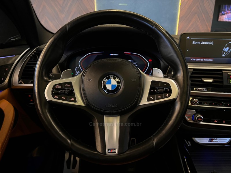 X3 3.0 M40I TURBO V6 24V GASOLINA 4P AUTOMÁTICO - 2021 - CAMPO BOM