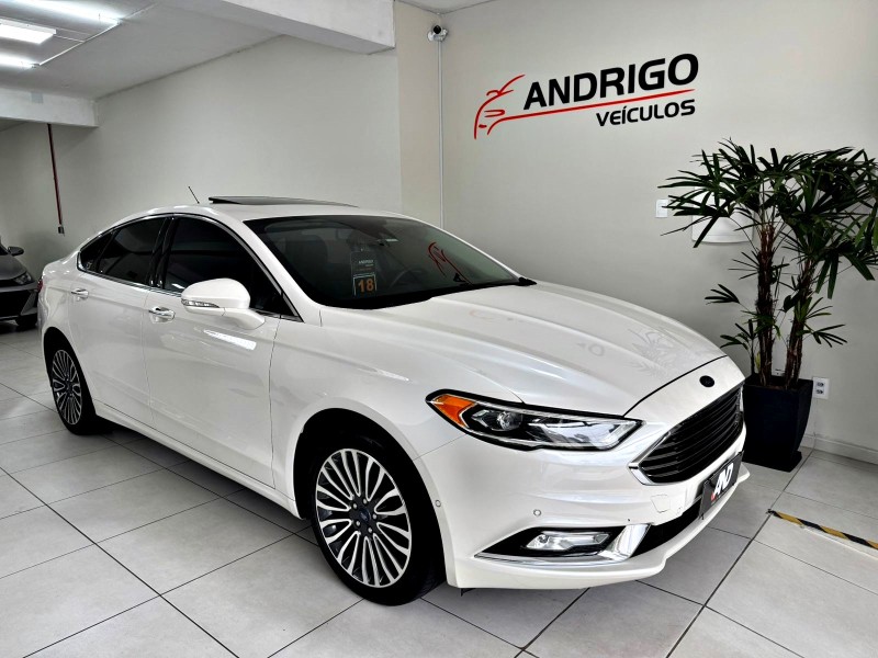 fusion 2.0 titanium gtdi ecoboost awd automatico 2018 caxias do sul