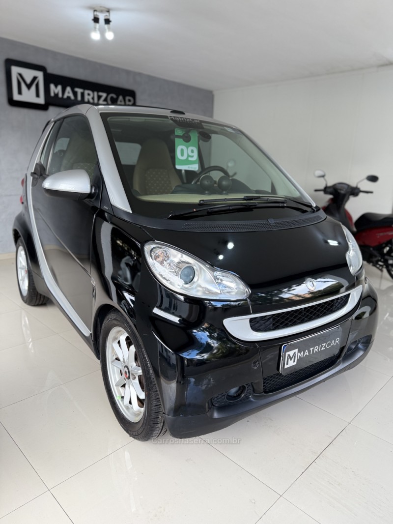 FORTWO 1.0 CABRIO TURBO 12V GASOLINA 2P AUTOMÁTICO - 2009 - CANELA