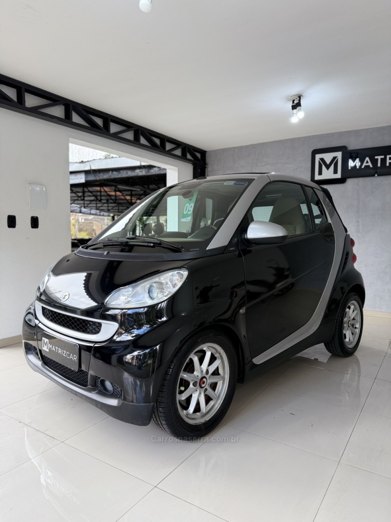 FORTWO 1.0 CABRIO TURBO 12V GASOLINA 2P AUTOMÁTICO - 2009 - CANELA