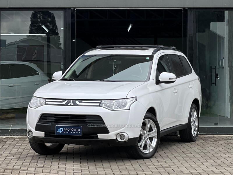 outlander 2.0 16v gasolina 4p automatico 2015 estancia velha
