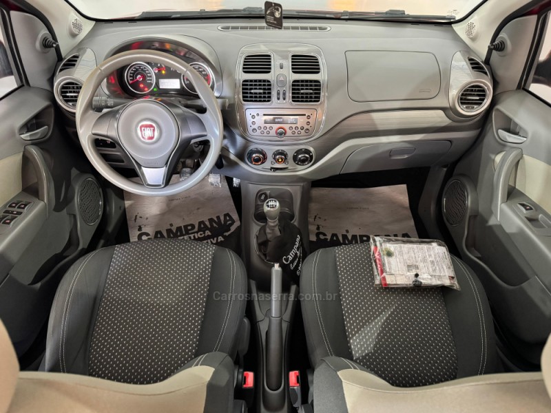 GRAND SIENA 1.6 MPI ESSENCE 16V FLEX 4P MANUAL - 2016 - NOVA PRATA