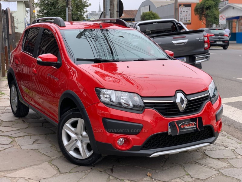 SANDERO 1.6 STEPWAY 8V FLEX 4P MANUAL - 2015 - CAXIAS DO SUL