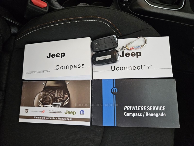 COMPASS 2.0 16V FLEX SPORT AUTOMÁTICO - 2021 - TAPEJARA