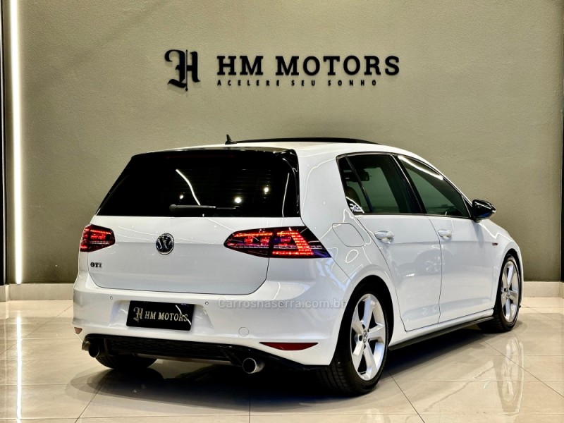 GOLF 2.0 TSI GTI 16V TURBO GASOLINA 4P AUTOMÁTICO - 2014 - CAXIAS DO SUL