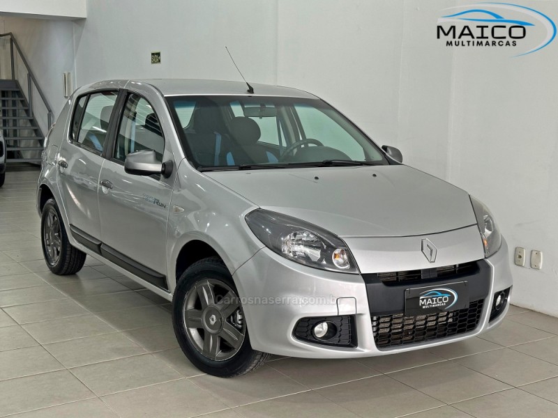 sandero 1.0 tech run 16v flex 4p manual 2014 novo hamburgo