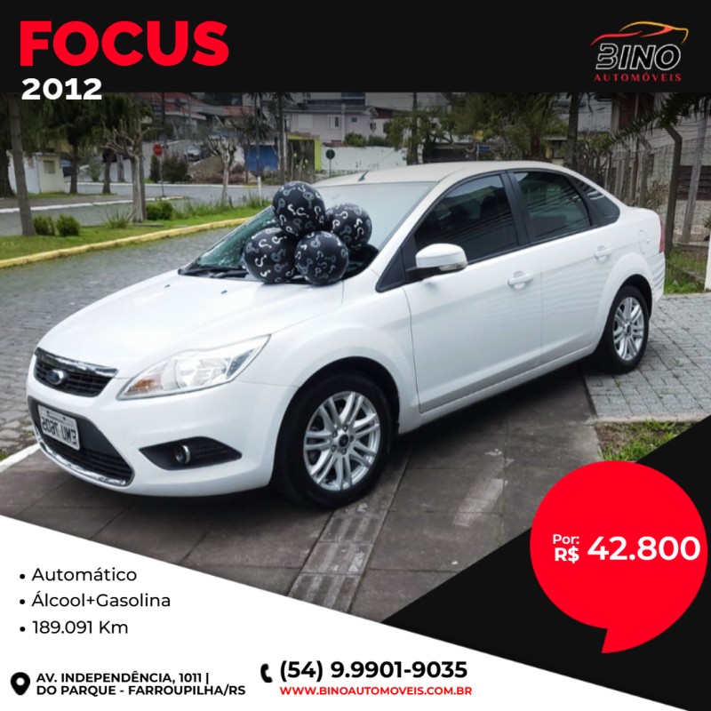 FOCUS 2.0 GLX 16V FLEX 4P AUTOMÁTICO