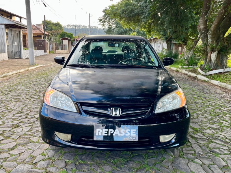 CIVIC 1.7 LXL 16V GASOLINA 4P AUTOMÁTICO - 2005 - ESTâNCIA VELHA