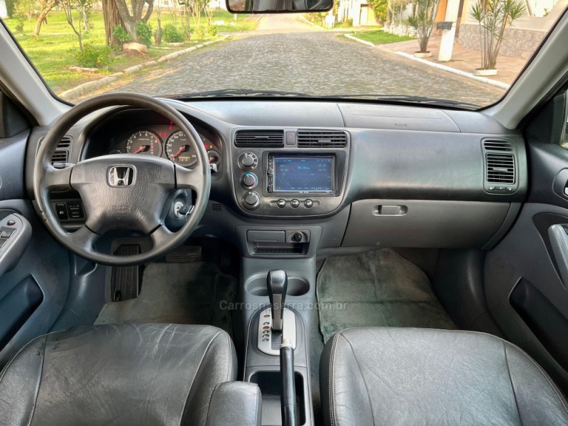 CIVIC 1.7 LXL 16V GASOLINA 4P AUTOMÁTICO - 2005 - ESTâNCIA VELHA