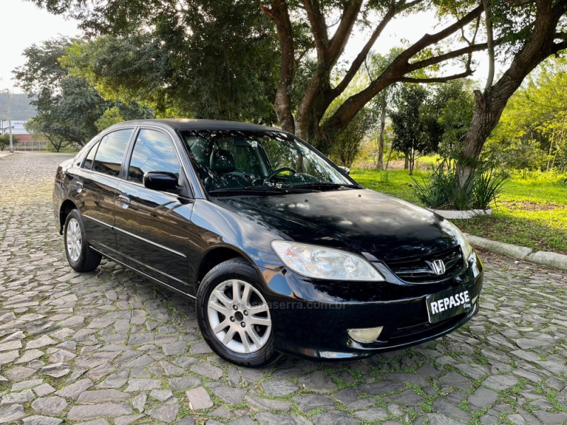 civic 1.7 lxl 16v gasolina 4p automatico 2005 estancia velha