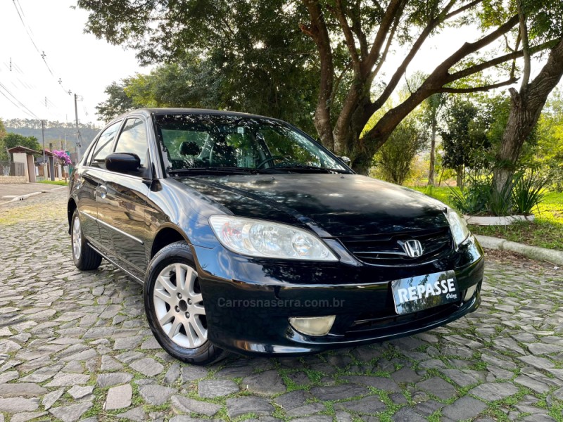 CIVIC 1.7 LXL 16V GASOLINA 4P AUTOMÁTICO - 2005 - ESTâNCIA VELHA