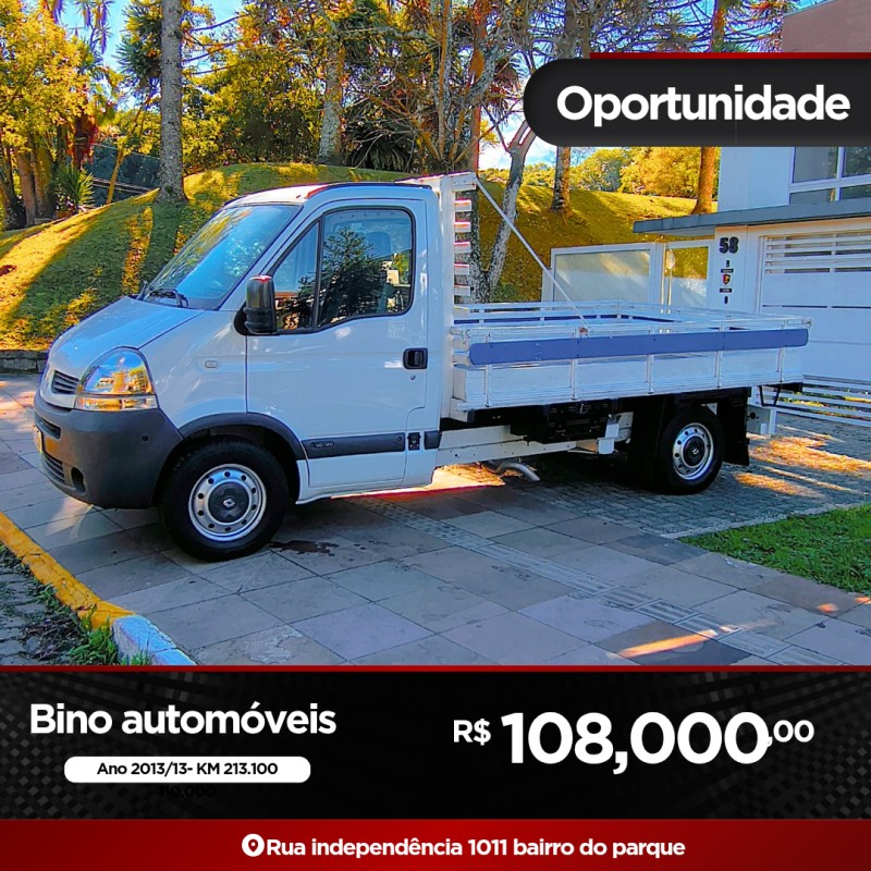 master 2.5 dci chassi cabine l2h1 16v diesel 2p manual 2013 farroupilha