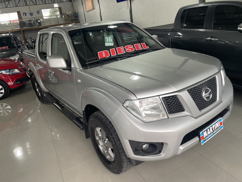 FRONTIER 2.5 S 4X4 CD TURBO ELETRONIC DIESEL 4P MANUAL - 2016 - CAXIAS DO SUL