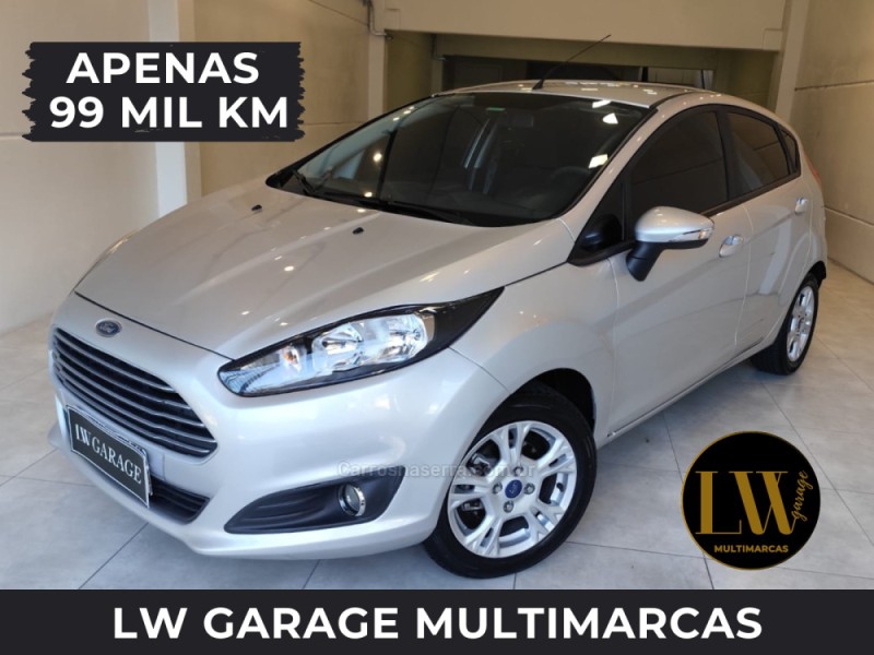 fiesta 1.6 se hatch 16v flex 4p automatico 2016 bento goncalves