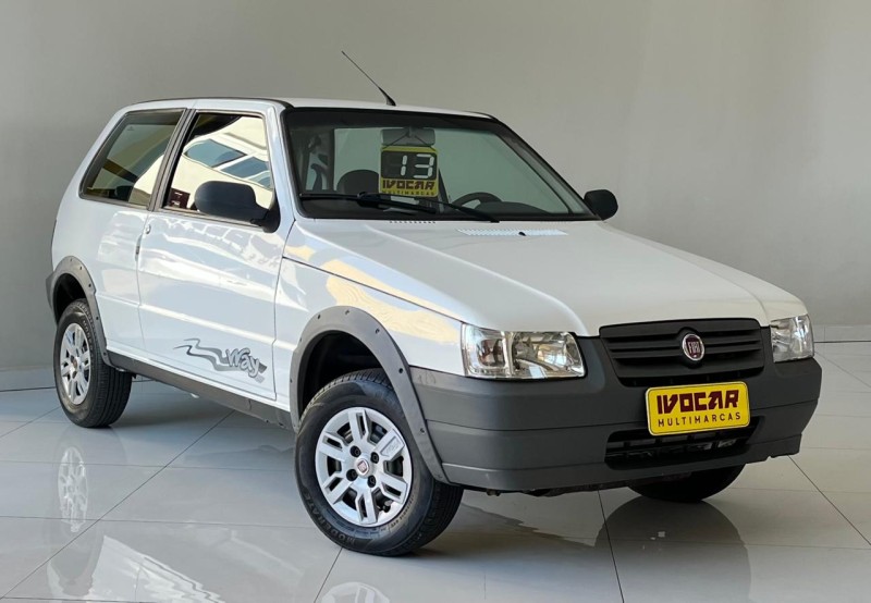 UNO 1.0 MPI MILLE WAY ECONOMY 8V FLEX 2P MANUAL - 2013 - VACARIA