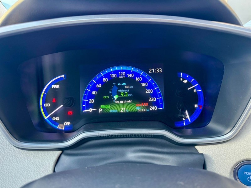 COROLLA 1.8 ALTIS PREMIUM 16V HÍBRIDO 4P AUTOMÁTICO - 2020 - ESTâNCIA VELHA