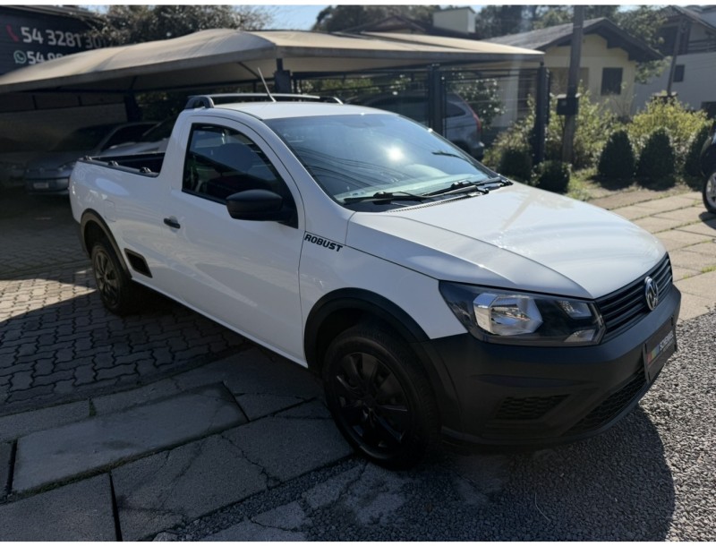 saveiro 1.6 robust cs 8v flex 2p manual 2020 nova petropolis