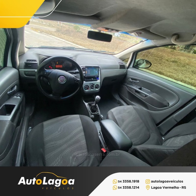 PUNTO 1.4 ELX 8V FLEX 4P MANUAL - 2010 - LAGOA VERMELHA