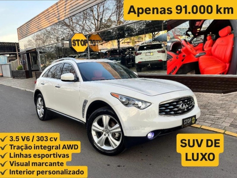 fx35 3.5 awd v6 24v gasolina 4p automatico 2010 dois irmaos