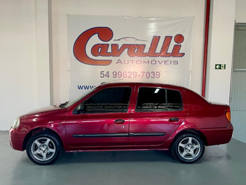 CLIO 1.0 RT SEDAN 16V GASOLINA 4P MANUAL - 2001 - CAXIAS DO SUL