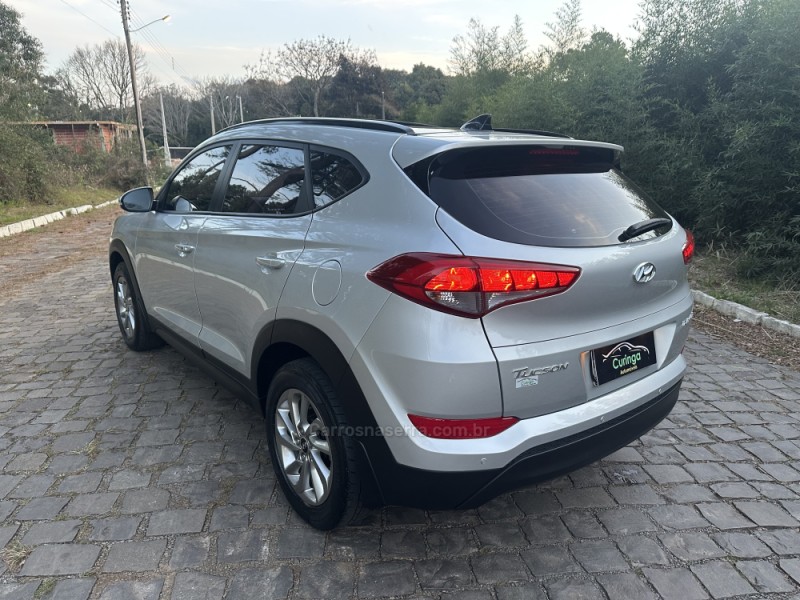 TUCSON 1.6 GLS TURBO GASOLINA 4P AUTOMÁTICO - 2018 - NOVA PRATA