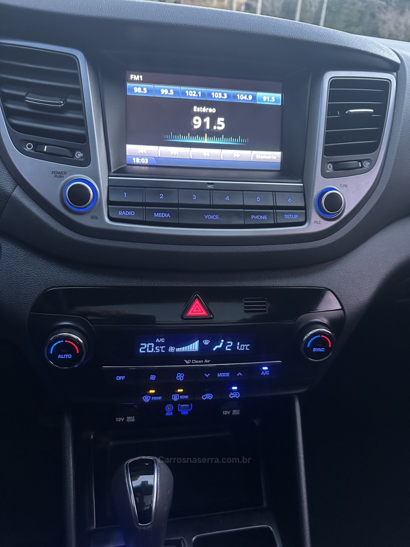 TUCSON 1.6 GLS TURBO GASOLINA 4P AUTOMÁTICO - 2018 - NOVA PRATA