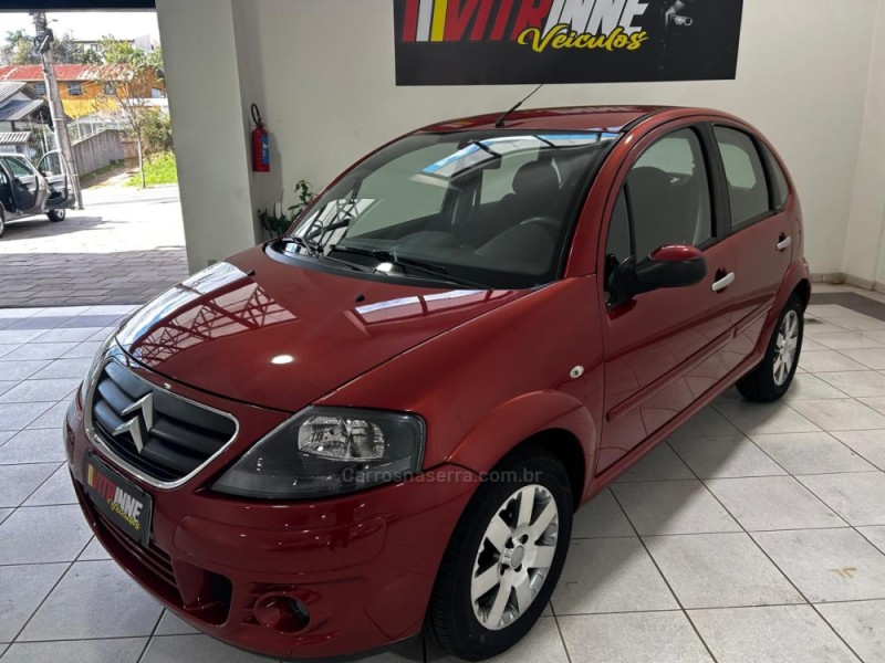C3 1.4 I EXCLUSIVE 8V FLEX 4P MANUAL - 2012 - CAXIAS DO SUL