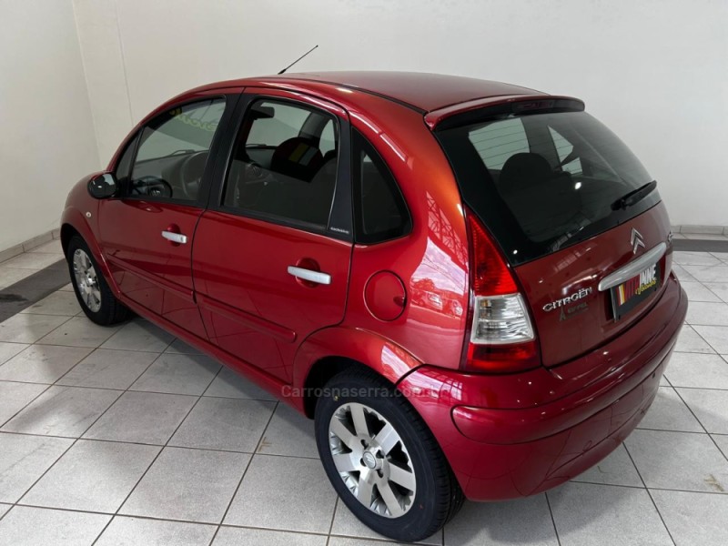 C3 1.4 I EXCLUSIVE 8V FLEX 4P MANUAL - 2012 - CAXIAS DO SUL
