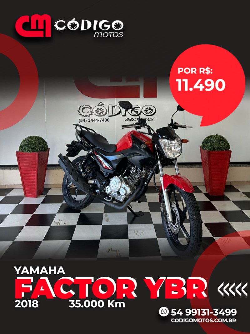 FACTOR YBR 125 ED - 2018 - VERANóPOLIS