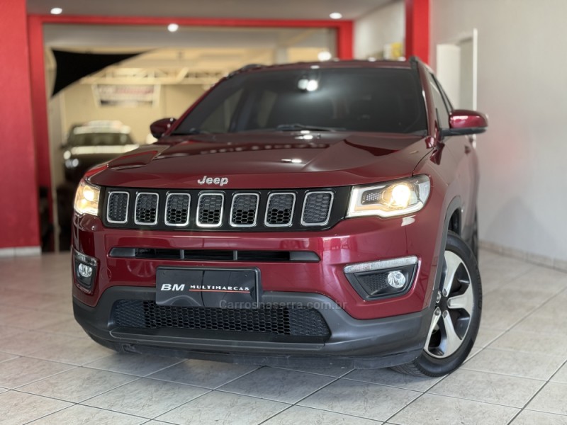 COMPASS 2.0 16V FLEX LONGITUDE AUTOMÁTICO - 2017 - GUAPORé