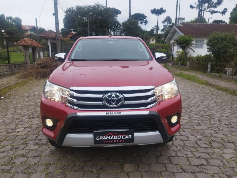 HILUX 2.8 SRV 4X4 CD 16V DIESEL 4P AUTOMÁTICO - 2017 - CANELA