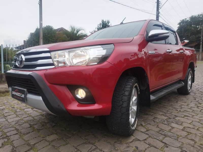 HILUX 2.8 SRV 4X4 CD 16V DIESEL 4P AUTOMÁTICO - 2017 - CANELA