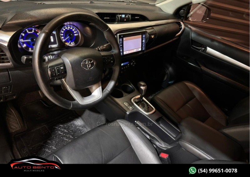 HILUX 2.8 SRV 4X4 CD 16V DIESEL 4P AUTOMÁTICO - 2016 - BENTO GONçALVES