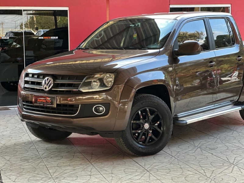 AMAROK 2.0 TRENDLINE 4X4 CD 16V TURBO INTERCOOLER DIESEL 4P MANUAL - 2011 - CAXIAS DO SUL