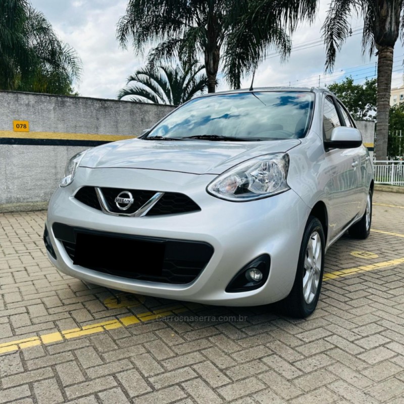 march 1.6 sv 16v flex 4p xtronic 2018 bento goncalves