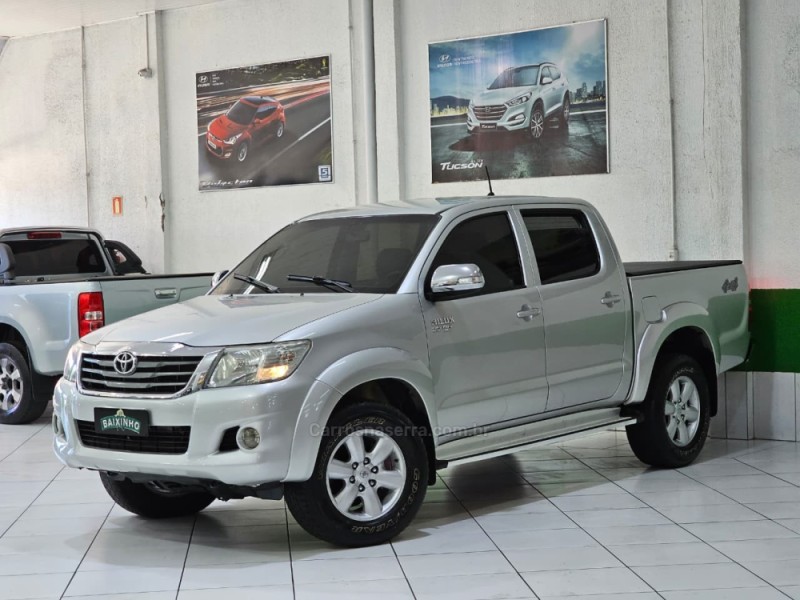 hilux 2.7 srv 4x4 cd 16v flex 4p automatico 2012 sapucaia do sul